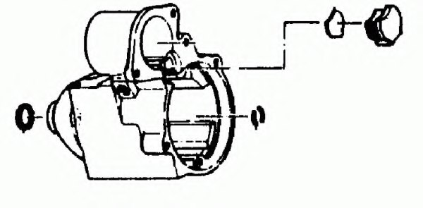 DELCO REMY 10457028 Drive Bearing, starter